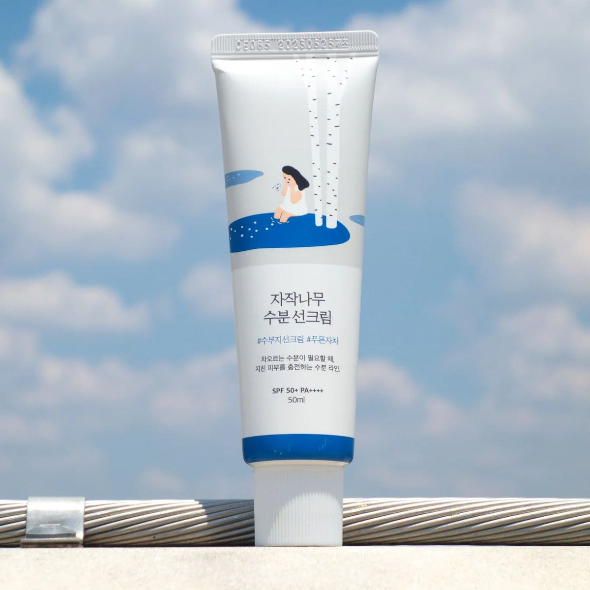 ROUND LAB Birch Juice Moisturizing Sun Cream SPF50+ PA++++ 50ml