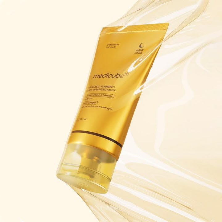 MEDICUBE Kojic Acid Turmeric Night Wrapping Mask 75ml