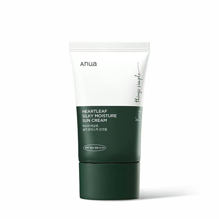 ANUA Heartleaf Silky Moisture Sun Cream SPF50+ PA++++ 50ml