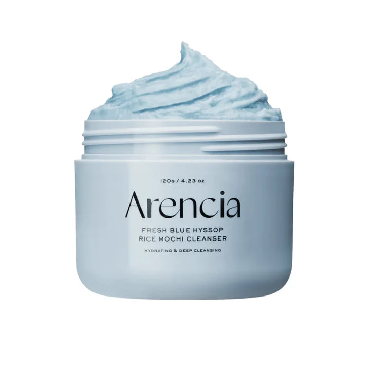 ARENCIA Blue Hyssop Rice Mochi Cleanser 120g