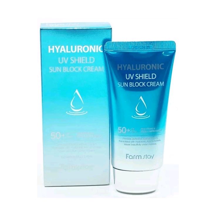 FARMSTAY Hyaluronic UV Shield Sun Block Cream SPF50+ PA++++ 70g