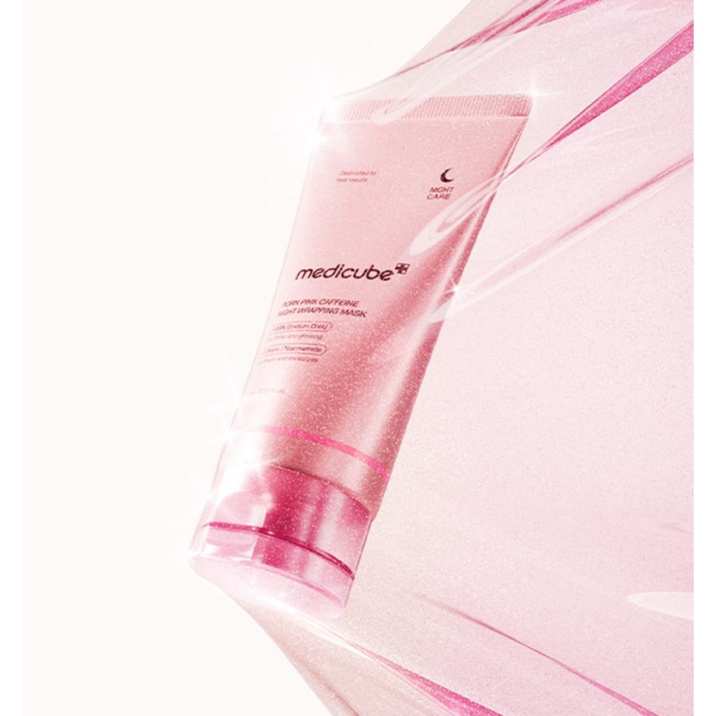 MEDICUBE PDRN Pink Caffeine Night Wrapping Mask 75ml