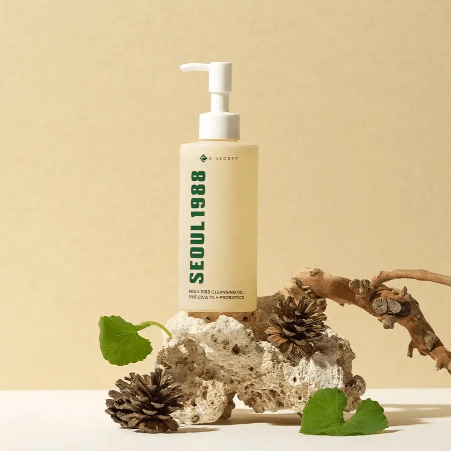K-SECRET SEOUL 1988 Cleansing Oil Pine Cica 1% + Probiotics 150ml
