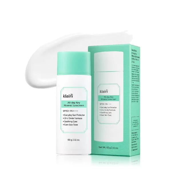 KLAIRS All Day Airy Mineral Sunscreen SPF50+ PA++++ 35g