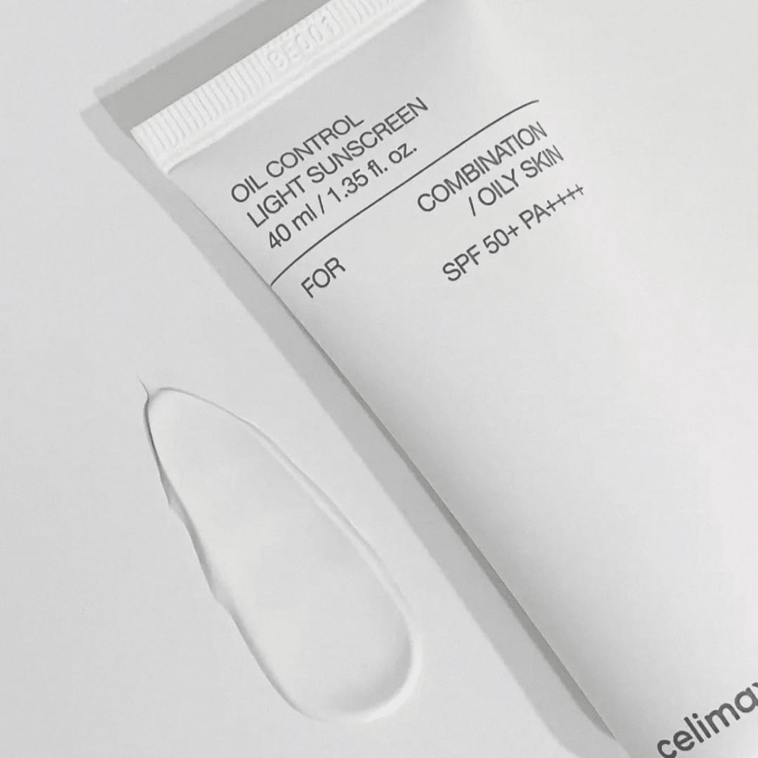 CELIMAX Oil Control Light Sunscreen SPF50+ PA++++ 40ml