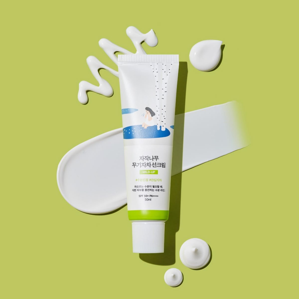 ROUND LAB Birch Juice Mild Up Sun Screen SPF50+ PA++++ 50ml