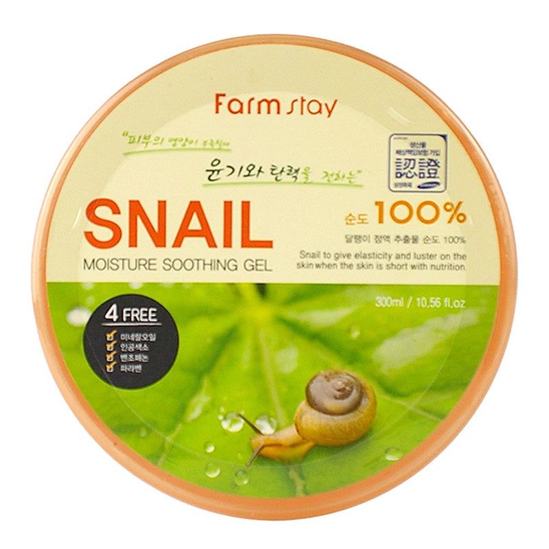 FARMSTAY Moisture Soothing Gel Snail 300ml