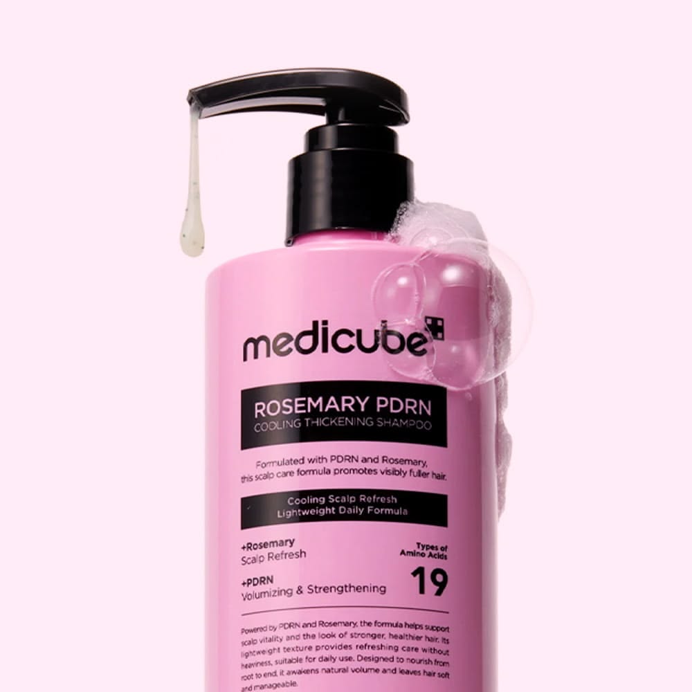 MEDICUBE Rosemary PDRN Cooling Thickening Shampoo 400ml