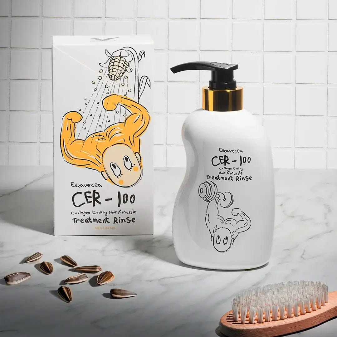 ELIZAVECCA CER-100 Collagen Coating Hair Muscle Shampoo 500ml