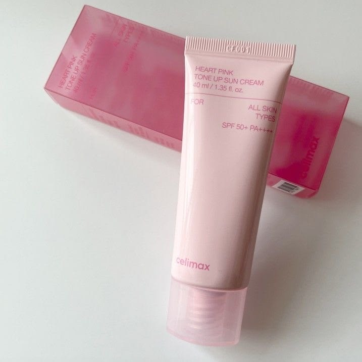 CELIMAX Heart Pink Tone Up Sun Cream SPF50+ PA++++ 40ml