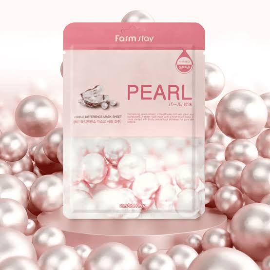FARMSTAY Visible Difference Mask Sheet - Pearl